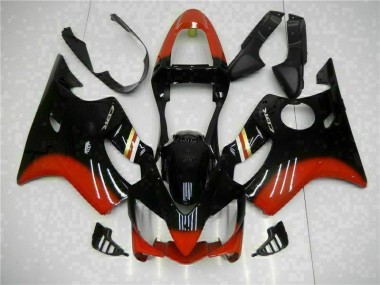 Carénage Honda CBR 600 F4i 01-03 - Rouge Noir en Ligne