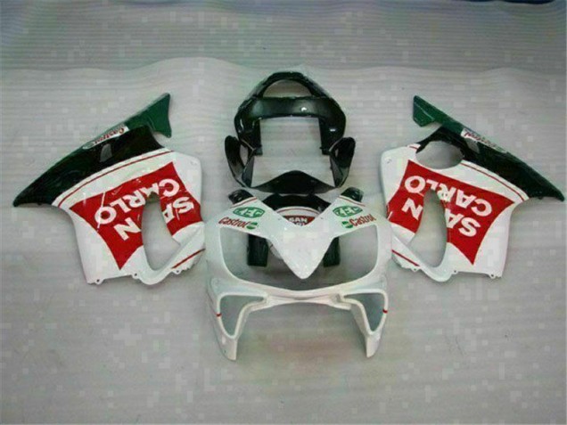 Carénage Honda CBR 600 F4i 01-03 - Rouge Blanc Noir San Carlo