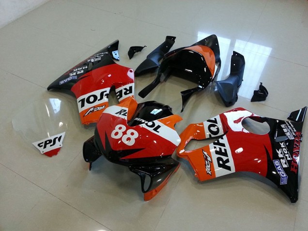 Carénage Honda CBR 600 F4i 01-03 - Courses Repsol 88 Carénage Honda CBR 600 F4i 01-03 - Courses Repsol 88