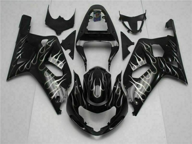 Carrosserie Suzuki GSXR 600 / 750 K1 K2 K3 01-03 - Noir Carrosserie Suzuki GSXR 600 / 750 K1 K2 K3 01-03 - Noir