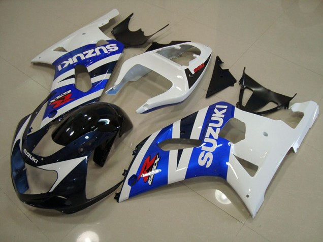 Carénage Suzuki GSXR 750 K1 K2 K3 01-03 - Bleu Blanc Carénage Suzuki GSXR 750 K1 K2 K3 01-03 - Bleu Blanc