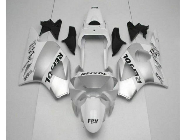 Carénage Honda CBR 900 RR 954RR 02-03 - Blanc Argent Noir Repsol Carénage Honda CBR 900 RR 954RR 02-03 - Blanc Argent Noir Repsol