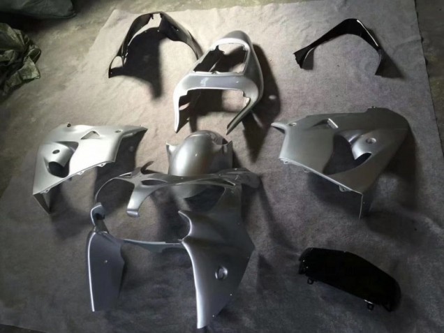 Carénages Kawasaki ZX9R 02-03 - Argent Noir Brillant Carénages Kawasaki ZX9R 02-03 - Argent Noir Brillant