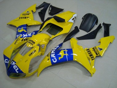 Carénage Yamaha R1 02-03 - Bleu Jaune en Ligne