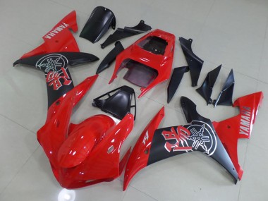 Carénage Yamaha R1 02-03 - Matte Rouge en Ligne