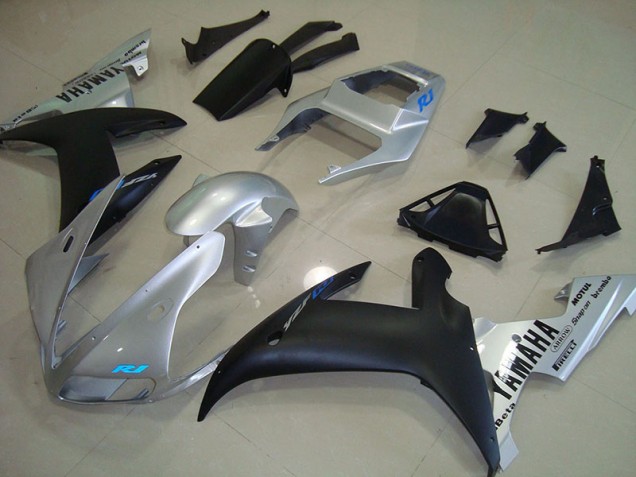 Carénage Yamaha R1 02-03 - Argent Bleu