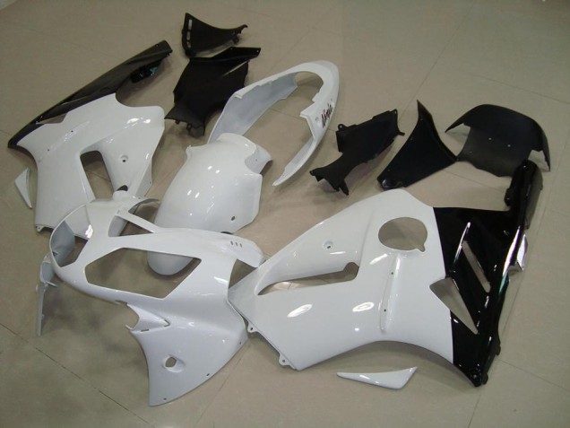 Carénage Kawasaki ZX12R 02-06 - Blanc Noir