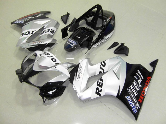 Carénages Honda VFR 800 02-13 - Argent Repsol Carénages Honda VFR 800 02-13 - Argent Repsol