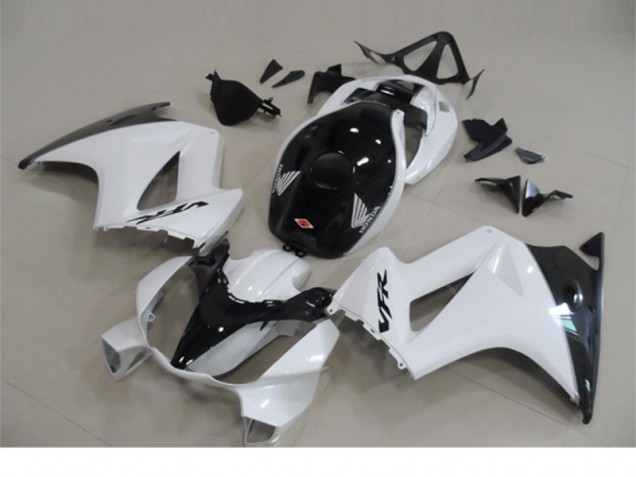 Kit Carénages Complet Honda VFR 800 02-13 - Blanc Noir Kit Carénages Complet Honda VFR 800 02-13 - Blanc Noir