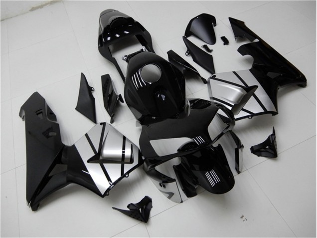 Carénage Honda CBR 600 RR 03-04 - Noir Argent