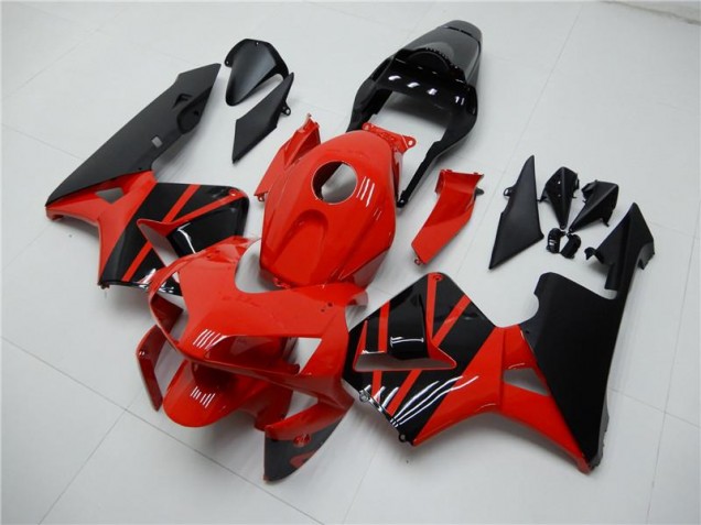 Carénage Honda CBR 600 RR 03-04 - Rouge Noir