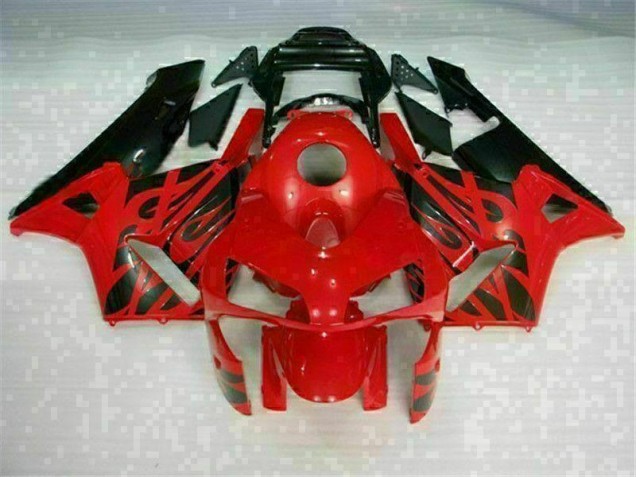 Kit Carénages Complet Honda CBR 600 RR 03-04 - Rouge Noir