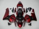 Carrosserie Honda CBR 600 RR 03-04 - Rouge Noir Carrosserie Honda CBR 600 RR 03-04 - Rouge Noir