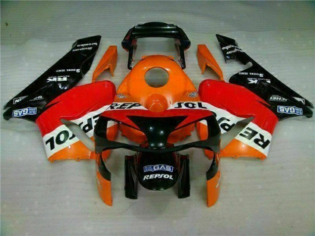 Carénage Honda CBR 600 RR 03-04 - Orange Repsol Carénage Honda CBR 600 RR 03-04 - Orange Repsol