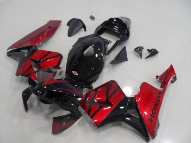 Carénage Honda CBR 600 RR 03-04 - Noir Rouge Bonbon en Ligne