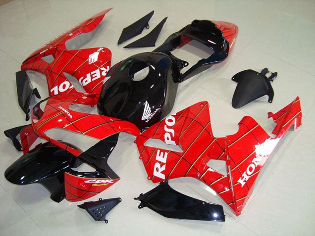 Carénage Honda CBR 600 RR 03-04 - Noir Spider Man Repsol Carénage Honda CBR 600 RR 03-04 - Noir Spider Man Repsol
