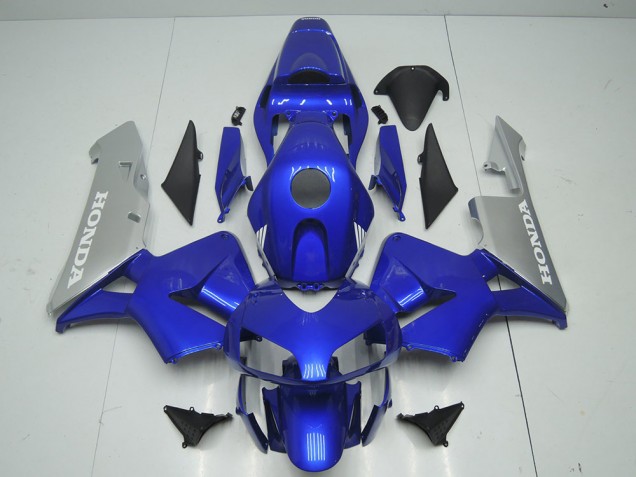 Carénage Honda CBR 600 RR 03-04 - Bleu Argent