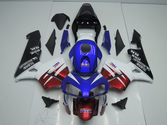 Carénage Honda CBR 600 RR 03-04 - Dark Rouge Bleu Carénage Honda CBR 600 RR 03-04 - Dark Rouge Bleu