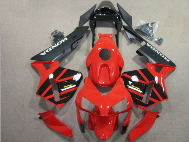 Carénages Honda CBR 600 RR 03-04 - Rouge Noir Carénages Honda CBR 600 RR 03-04 - Rouge Noir