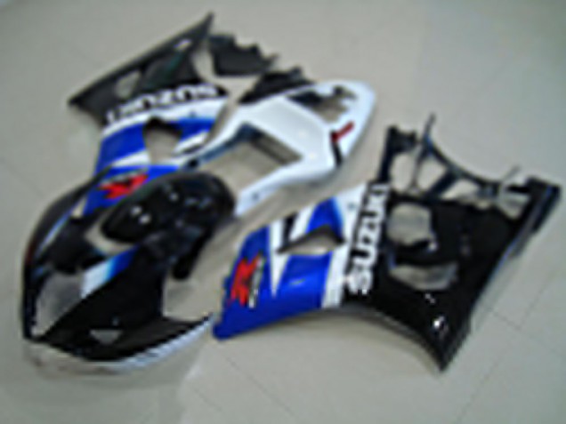 Carénage Suzuki GSXR 1000 K3 03-04 - Noir Bleu Blanc Carénage Suzuki GSXR 1000 K3 03-04 - Noir Bleu Blanc