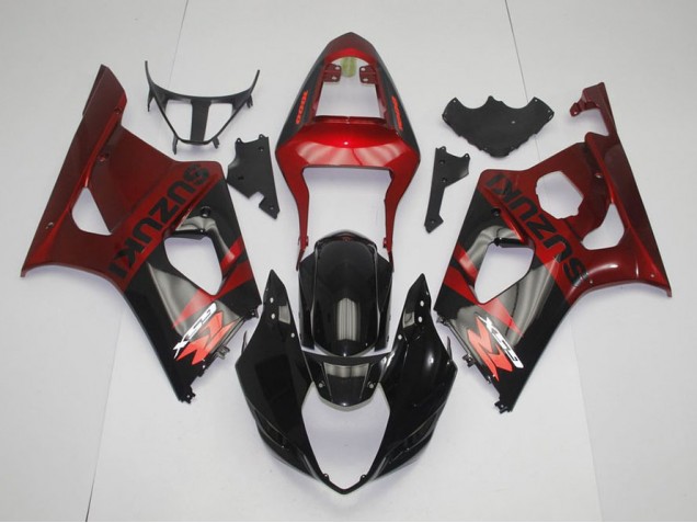 Carénage Suzuki GSXR 1000 K3 03-04 - Noir Rouge Carénage Suzuki GSXR 1000 K3 03-04 - Noir Rouge