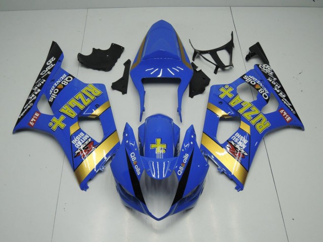 Carénage Suzuki GSXR 1000 K3 03-04 - Bleu Rizla Carénage Suzuki GSXR 1000 K3 03-04 - Bleu Rizla