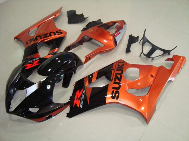 Carénage Suzuki GSXR 1000 K3 03-04 - Orange et Noir Carénage Suzuki GSXR 1000 K3 03-04 - Orange et Noir