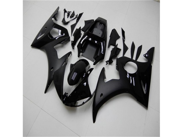 Carénage Yamaha R6 03-05 - Brillant Noir Mat
