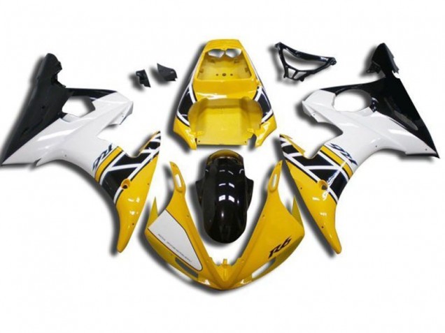 Carénage Yamaha R6 03-05 - Jaune