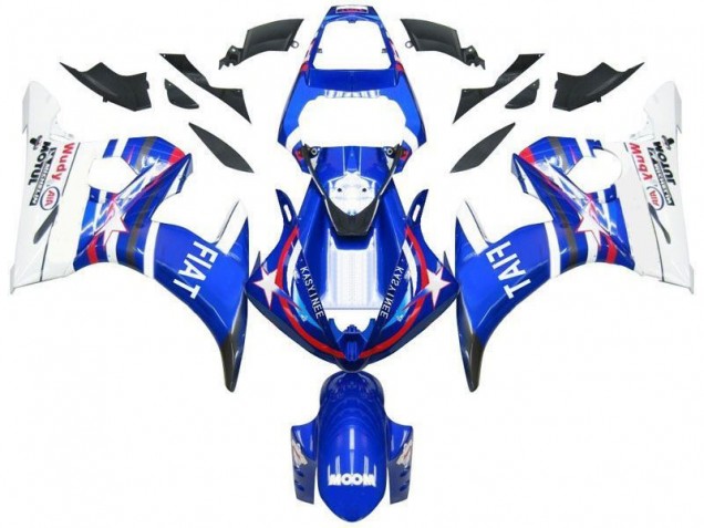 Carénage Yamaha R6 03-05 - Bleu Star Fiat