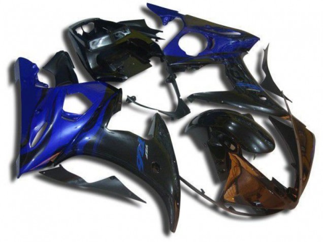 Carénage Yamaha R6 03-05 - Bleu Flamme