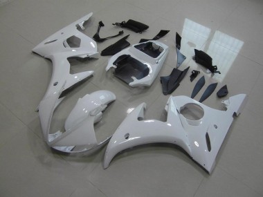 Carénage Yamaha R6 03-05 - Blanc No Décalque en Ligne