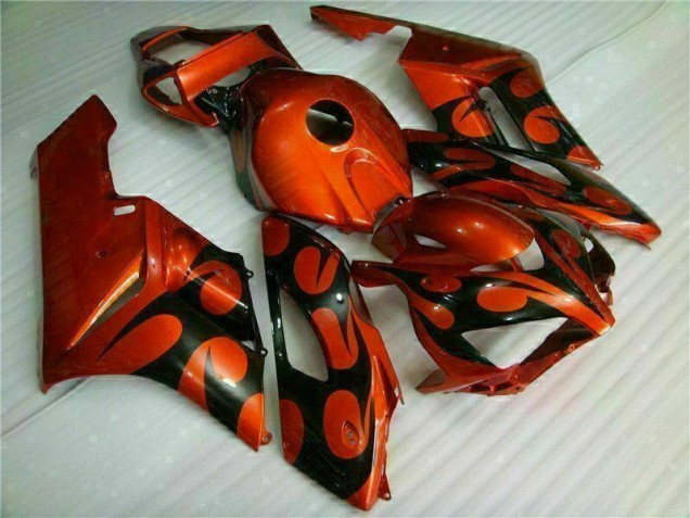 Carénages Honda CBR 1000 RR 04-05 - Orange Noir
