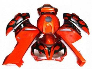 Carénages Honda CBR 1000 RR 04-05 - Orange Noir en Ligne