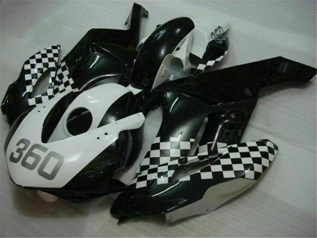Carénages Honda CBR 1000 RR 04-05 - Blanc Noir