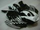 Carénages Honda CBR 1000 RR 04-05 - Blanc Noir