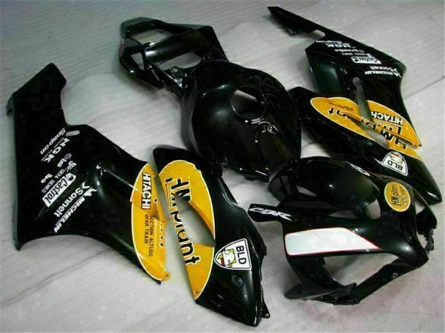 Carénage Honda CBR 1000 RR 04-05 - Jaune Noir