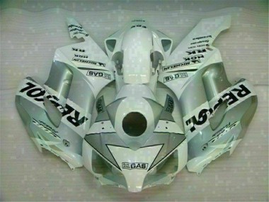 Carénage Honda CBR 1000 RR 04-05 - Blanc Argent Repsol en Ligne