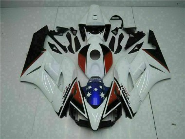 Kit Carénages Complet Honda CBR 1000 RR 04-05 - Blanc Noir en Ligne