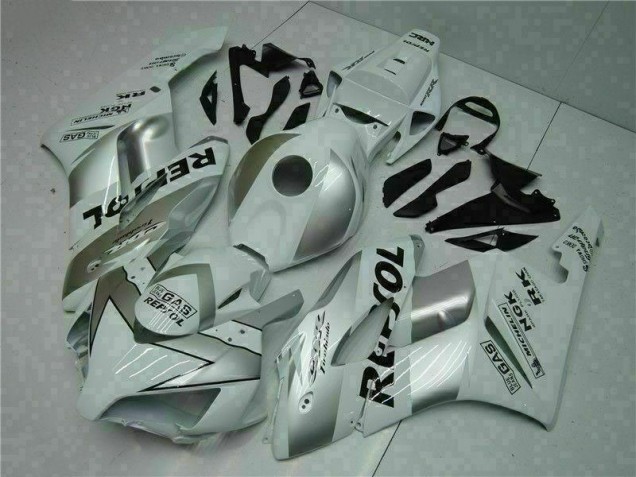 Carénages Honda CBR 1000 RR 04-05 - Argent Blanc Repsol Carénages Honda CBR 1000 RR 04-05 - Argent Blanc Repsol