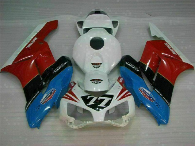 Carénage Honda CBR 1000 RR 04-05 - Blanc Rouge 77