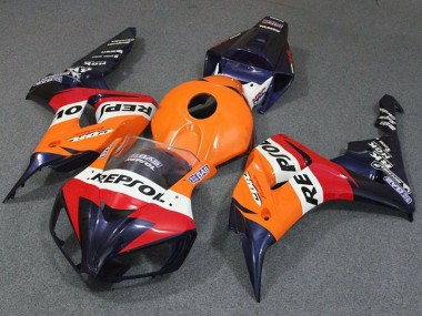 Carénage Honda CBR 1000 RR 04-05 - Orange Repsol en Ligne