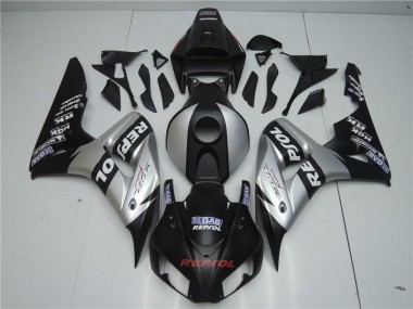 Carénage Honda CBR 1000 RR 04-05 - Noir Argent Repsol en Ligne