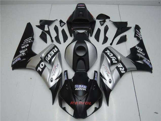 Carénage Honda CBR 1000 RR 04-05 - Noir Argent Repsol