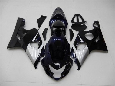 Carénage Suzuki GSXR 600 / 750 K4 04-05 - Bleu Argent en Ligne
