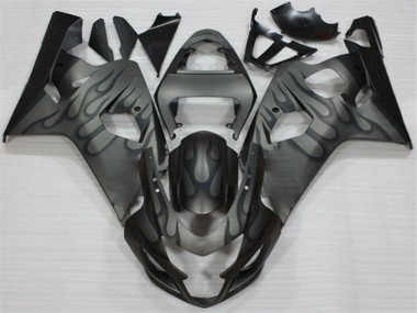 Carénage Suzuki GSXR 600 / 750 K4 04-05 - Noir Gris en Ligne