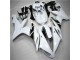 Carénage Yamaha R1 04-06 - Blanc Noir