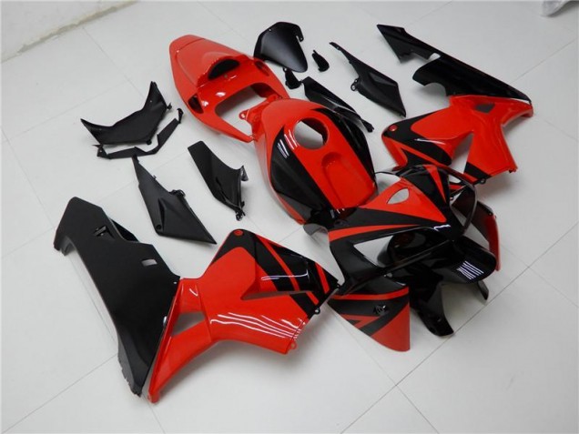 Carénages Honda CBR 600 RR 05-06 - Rouge Noir