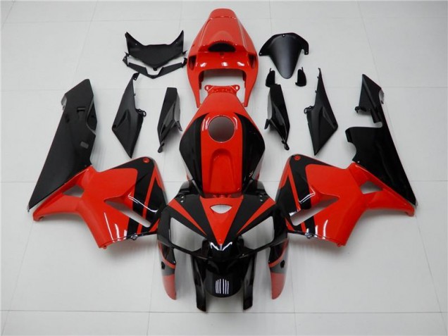Carénages Honda CBR 600 RR 05-06 - Rouge Noir