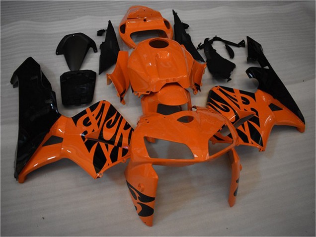 Carénages Honda CBR 600 RR 05-06 - Orange Noir